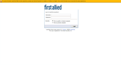 Desktop Screenshot of laserfiche.firstallied.com